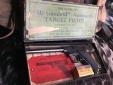 1935 High Standard Model B, Boxed with Papers & Targets, 97% ,. 22 LR - 22 of 25