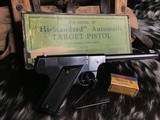 1935 High Standard Model B, Boxed with Papers & Targets, 97% ,. 22 LR - 8 of 25
