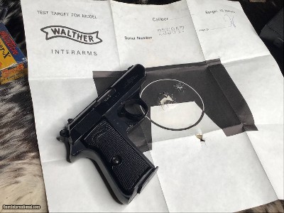 1974 Walther PPK/S, 22 LR, West German Mfg. Boxed, Excellent Condition - Image 16 of 19