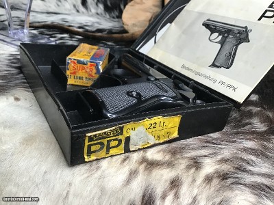 1974 Walther PPK/S, 22 LR, West German Mfg. Boxed, Excellent Condition - Image 2 of 19