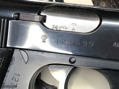 1974 Walther PPK/S, 22 LR, West German Mfg. Boxed, Excellent Condition - Image 14 of 19