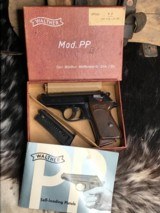 1967 Walther PPK-L Dural, .22 LR Lightweight Pistol, Boxed, Excellent Grail Gun - 2 of 24