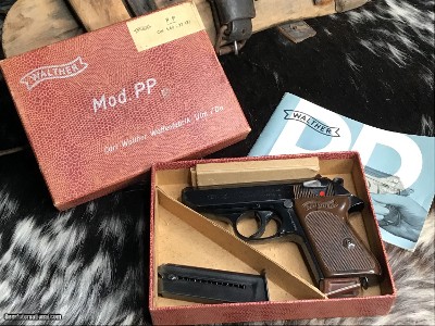 1967 Walther PPK-L Dural, .22 LR Lightweight Pistol, Boxed, Excellent Grail Gun - Image 17 of 24