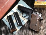 1967 Walther PPK-L Dural, .22 LR Lightweight Pistol, Boxed, Excellent Grail Gun
