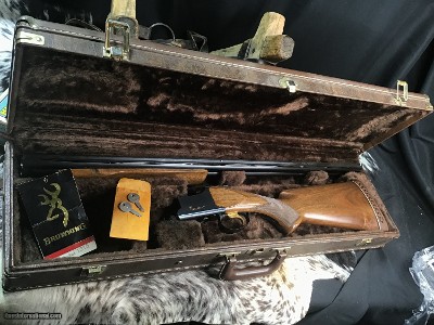 1980 Mfg.Belgium Browning Superposed Broadway Trap Model, 12 Ga, 30, Inch, Wide elevated Rib. Cased, Gorgeous - Image 2 of 24