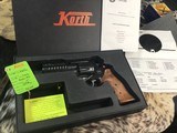 NIB Korth NSX Revolver, 4 Inch, .357 Mag, 8 Shot, Boxed & Unfired, Gorgeous, Trades Welcome - 3 of 25
