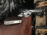 1911 Mfg. Colt SAA , 4 3/4 inch, Period Engraved, Nickel, 38/40 Cartridge, Cased, Carved Horse Grips, Gorgeous, Trades Welcome! - 20 of 25