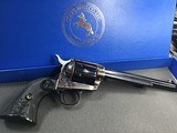 Colt Custom Shop SAA, 44/40, 7 1/2 Inch, Blued/Case Colored, Unfired, Stunning, Trades Welcome, Veterans Free Shipping!