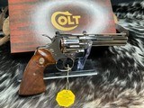 1976 Colt Python, 6 inch, Nickel, Unfired & Boxed, Gorgeous, Trades Welcome - 10 of 25