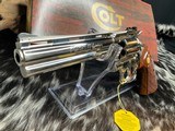 1976 Colt Python, 6 inch, Nickel, Unfired & Boxed, Gorgeous, Trades Welcome - 14 of 25