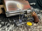 1976 Colt Python, 6 inch, Nickel, Unfired & Boxed, Gorgeous, Trades Welcome