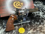 1976 Colt Python, 6 inch, Nickel, Unfired & Boxed, Gorgeous, Trades Welcome - 6 of 25