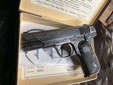 1921 Mfg. Colt model 1908, .380 acp, Engraved, Boxed, Excellent. Trades Welcome - 7 of 25