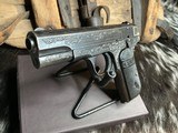1921 Mfg. Colt model 1908, .380 acp, Engraved, Boxed, Excellent. Trades Welcome - 8 of 25