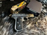 1921 Mfg. Colt model 1903, .32 acp, Factory Nickel, Boxed, Stunning, Trades Welcome - 23 of 25