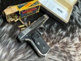 1921 Mfg. Colt model 1903, .32 acp, Factory Nickel, Boxed, Stunning, Trades Welcome - 2 of 25