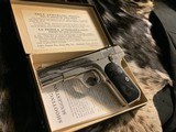 1921 Mfg. Colt model 1903, .32 acp, Factory Nickel, Boxed, Stunning, Trades Welcome - 4 of 25