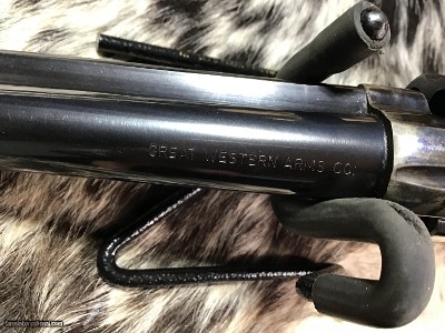 1955 Great Western SAA, 4 digit Early Production, .44 Special, Trades Welcome - Image 7 of 17