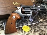 1973 Colt Diamondback .38, Blued, 4 inch, LNIB , Unfired Since Factory, Boxed, Trades Welcome - 12 of 23
