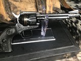 1984 Colt New Frontier, Hand Engraved W/Gold inlay, Unfired, Cased, Gorgeous Keepsake - 10 of 24