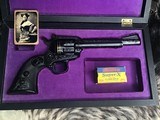 1984 Colt New Frontier, Hand Engraved W/Gold inlay, Unfired, Cased, Gorgeous Keepsake - 21 of 24