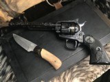 1984 Colt New Frontier, Hand Engraved W/Gold inlay, Unfired, Cased, Gorgeous Keepsake - 19 of 24