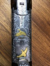Belgium Browning Superposed Mallard Series #355 of 500, Engraved W/7 Gold Inlay Waterfowl, Cased, 12 Ga, Trades Welcome - 17 of 25