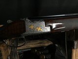 Belgium Browning Superposed Mallard Series #355 of 500, Engraved W/7 Gold Inlay Waterfowl, Cased, 12 Ga, Trades Welcome - 6 of 25