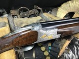 Belgium Browning Superposed Mallard Series #355 of 500, Engraved W/7 Gold Inlay Waterfowl, Cased, 12 Ga, Trades Welcome - 8 of 25