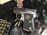 Colt Junior .25 acp, Nickel Finish, C&are, Trades Welcome - 3 of 13