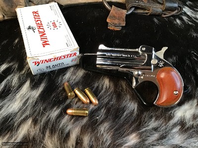 Davis Derringer, 32 ACP, Nickel, Unfired, Made in USA