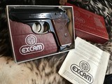 Erma Excam RX.22 semi auto Pistol, Unfired in Box, West Germany made. Trades Welcome. - 4 of 10