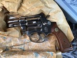 1977 Smith & Wesson model 34-1 Kit Gun, Nickel 2 inch, One Owner, Unfired, Boxed NOS W/ Tools - 9 of 25