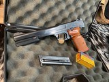 Smith & Wesson Model 46, Rare SW Target Model W/Barrel Wts., 2 mags, 1 of only 4000 Made - 5 of 17