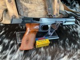Smith & Wesson Model 46, Rare SW Target Model W/Barrel Wts., 2 mags, 1 of only 4000 Made - 16 of 17