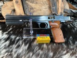 Smith & Wesson Model 46, Rare SW Target Model W/Barrel Wts., 2 mags, 1 of only 4000 Made - 12 of 17