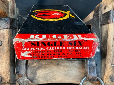 1963 Ruger Single Six .22 Magnum, W/.22LR Cylinder, Boxed, Excellent Condition - Image 8 of 15