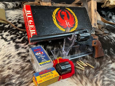 1963 Ruger Single Six .22 Magnum, W/.22LR Cylinder, Boxed, Excellent Condition - Image 10 of 15