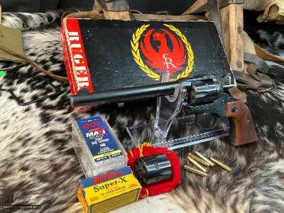 1963 Ruger Single Six .22 Magnum, W/.22LR Cylinder, Boxed, Excellent Condition - Image 6 of 15