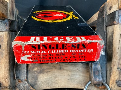 1963 Ruger Single Six .22 Magnum, W/.22LR Cylinder, Boxed, Excellent Condition - Image 3 of 15