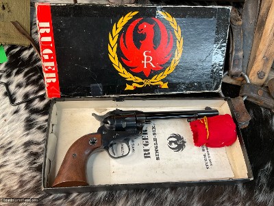 1963 Ruger Single Six .22 Magnum, W/.22LR Cylinder, Boxed, Excellent Condition - Image 2 of 15