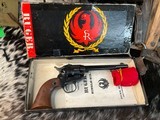 1963 Ruger Single Six .22 Magnum, W/.22LR Cylinder, Boxed, Excellent Condition - 2 of 15