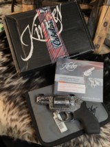 Unfired Kimber K6S .357 Magnum Revolver, Hand Engraved, Boxed - 4 of 16