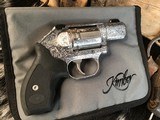 Unfired Kimber K6S .357 Magnum Revolver, Hand Engraved, Boxed - 6 of 16