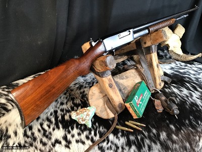 1929 Mfg. Remington Model 14, .30 Remington Caliber, Pump Action Rifle , Gorgeous Original Condition - Image 7 of 15
