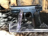1903 Colt Hammerless Pocket Pistol, 1918 Mfg. .32 acp Cartridge, Original Finish, Gorgeous. Trades Welcome - 7 of 13