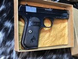 1903 Colt Hammerless Pocket Pistol, 1918 Mfg. .32 acp Cartridge, Original Finish, Gorgeous. Trades Welcome - 5 of 13
