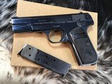 1903 Colt Hammerless Pocket Pistol, 1918 Mfg. .32 acp Cartridge, Original Finish, Gorgeous. Trades Welcome - 10 of 13