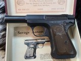 1917 Savage .32 acp Pistol, Ten Round Mag W/ Box. Trades Welcome - 3 of 14