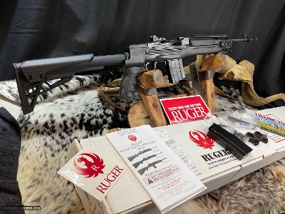 NIB Ruger Mini-14 Tactical, Side Folder, .556